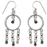Girls Gift Sterling Silver Earrings 2.5 inches (ers235)