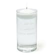Cathy's Concepts Light Shines Floating Memorial Vase and Candle