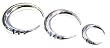 316L Surgical Stainless Steel Tribal Plug, 2g - Sold as a Pair