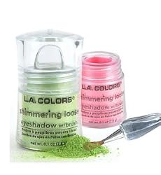 LOT OF 15 ASSORTED L.A. Loose Pearl eyeshadow Powder pigment