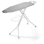 Polder 1751w-69 Deluxe 51 by 17-Inch Ironing Station, Grey/Metalic Grey