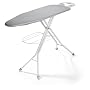 Polder 1751w-69 Deluxe 51 by 17-Inch Ironing Station, Grey/Metalic Grey