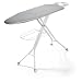 Polder 1751w-69 Deluxe 51 by 17-Inch Ironing Station, Grey/Metalic Grey