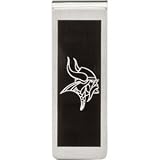 Stainless Steel Minnesota Vikings Logo Money Clip