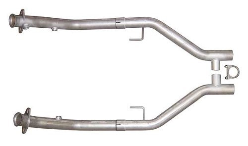 Pypes Exhaust HFM23 2-1/2" Stainless Steel H-Pipe for Ford Mustang 4.6L On Sale