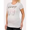 Motherhood Maternity: Short Sleeve Crew Neck Screen Print Maternity T Shirt