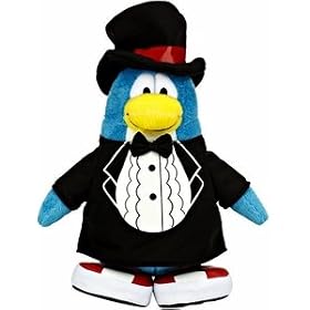 Club Penguin Plush Series 13 Classy T-Shirt Toy