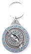 Florida Marlins Pewter Keychain