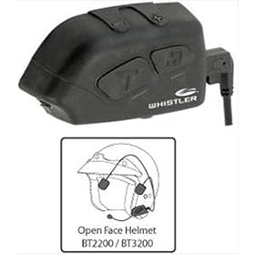 Whistler BT2200 Bluetooth Headset for Open-Face Helmets