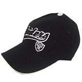 NFL OAKLAND RAIDERS SCRIPT BLK WHITE ANNCO OSFA HAT CAP