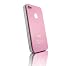 Produkt-Bild: Stylische Kunststoffh&uuml;lle f&uuml;r Ihr Apple Iphone 4 / 4S in pink / H&uuml;lle / Backcase Cover rosa mit Rahmen aus Kunststoff transparent / Apple Logo / Design Schutzh&uuml;lle / Etui rosa - transparent von der Marke Incutex