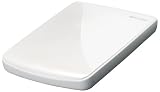 Buffalo Technology MiniStation Cobalt 320 GB USB 2.0 Portable Hard Drive with TurboPC HD-PET320U2/W (White)