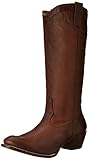 Stetson Women's 15 Inch Burnished Ficcini Riding Boot, Brown, 11 B US