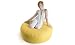 Jaxx Bean Sac Bean Bag Chair Lounger Island 4 FT CANARY