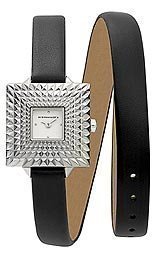 BCBGMAXAZRIA Women’s BG6382 Jolie Custom Square Textured Case Watch