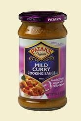 Pataks Mild Curry Cooking Sauce 14.5oz by Pataks