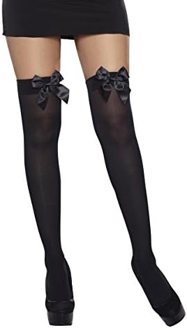 Dreamgirl Women's Bow Top Stockings