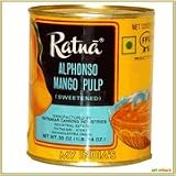 Alphonso Mango Pulp 30 oz 3 Packages by 