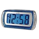 Acctim Jello LCD Transparent Blue Alarm Clock
