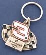 Dale Earnhardt Sr. # 3 Pewter Keychain NASCAR Ver 3