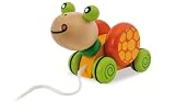 Eichhorn 100002414 - Nachziehtier, 2-fach sortiert - Schnecke / Schildkröte - 15cm - zum Nachziehen -