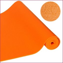 Produkt-Bild: Yogamatte Premium Safran/ Orange 4,5mm 183 x 60 x 0,45 cm