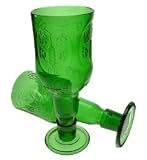 Green Glass Grolsch Goblet
