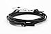 Golastartery Multilayer Leather Bangle Alloy Big Anchor Strap Cuff Bracelets(Black)