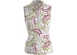 Liz Golf Summer On The Green Print Polo WHITE MULTI X - Large Misses