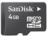 MicroSDHC Card, 4GB for Blackberry phones