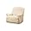 Cream Recliner