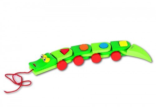 The Toy Company 16019 - Beeboo Wackel- Nachziehkrokodil Preisvergleich