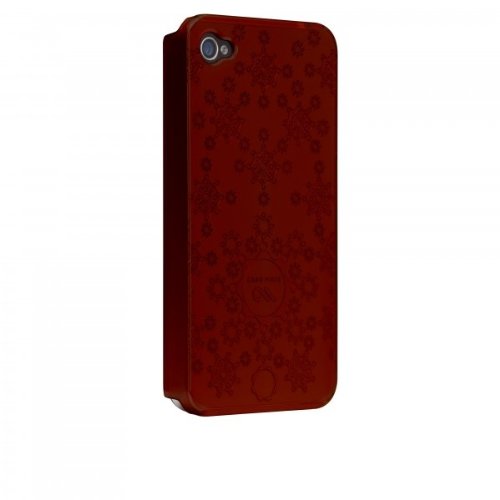 Case-Mate BT-COV-CM016774 BarelyThere Daisy Case f&uuml;r Apple iPhone 4/4S rot Preisvergleich