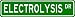 ELECTROLYSIS Street Sign ~ Custom Aluminum Street Signs Image