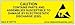 DESCO 06770 LABELS, ESD WARNING, 19.05MM x 50.8MM, 500PC ROLL