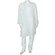 Mens Gifts Cotton Embroidered Kurta Pajama Size M Chest :39 (chgkp068)