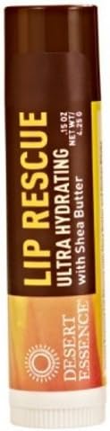 Desert Essence Lip Rescue with Shea Butter, 0.15 OZ by Dessert Essence