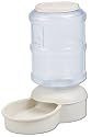 Petmate Le Bistro Waterer with Microban, 5-Gallon Capacity, Bleached Linen