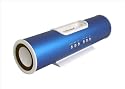 (GIFT BOXED) Ricco V6A Aluminum Portable Travel Docking Station Speaker Charger Compatible with ALL Generations of iPhone iPod Touch Nano Classic 2G 3G 3GS/3G 4 G4 S G2 G3 G5 G6 8GB 16GB 32GB 64GB - 3.5mm audio input for mobile phones laptops PSPs- Great for Gift (Metallic BLUE)