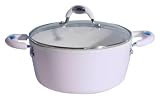 Bialetti - JOWICAN240 - Faitout Blanc + Couvercle - 24 cm