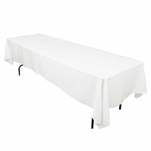 Amazon.com - LinenTablecloth 60 x 126-Inch Rectangular Polyester