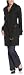 Apparel : Kenneth Cole Reaction Women's Melton Single Breasted Belted Trench Coat