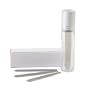 Metal Collar Stays in Glass Tube - 6 pairs, 3 sizes