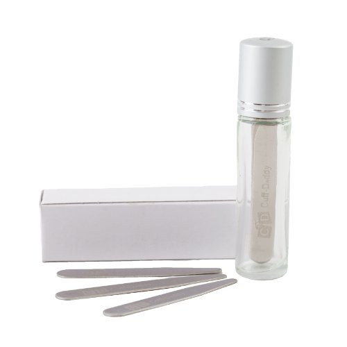 Metal Collar Stays in Glass Tube - 6 pairs, 3 sizes
