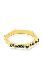 Laura Gravestock Anillo  Metal Dorado 10 (15.9)