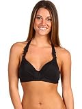 SPANX Bra-llelujah Soft Chain Halter Bikini Swim Top (656) 38 D/DD/Black