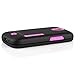 Incipio Sa-322 Silicrylic for Samsung Relay 4G - 1 Pack - Retail Packaging - Black/Neon Pink