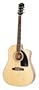 Epiphone AJ-200SCE Jumbo Acoustic-Electric Guitar, Natural