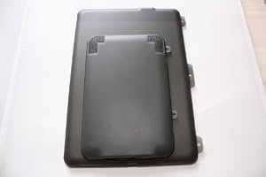 MYCARRYINGCASE 3 Ring Binder Ring Kindle Case for Amazon Kindle 3, Kindle DX - Black