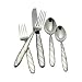 Reed & Barton EveryDay Modern Swirl 18/10 Stainless Steel 45-Piece Flatware Set, Service for 8
